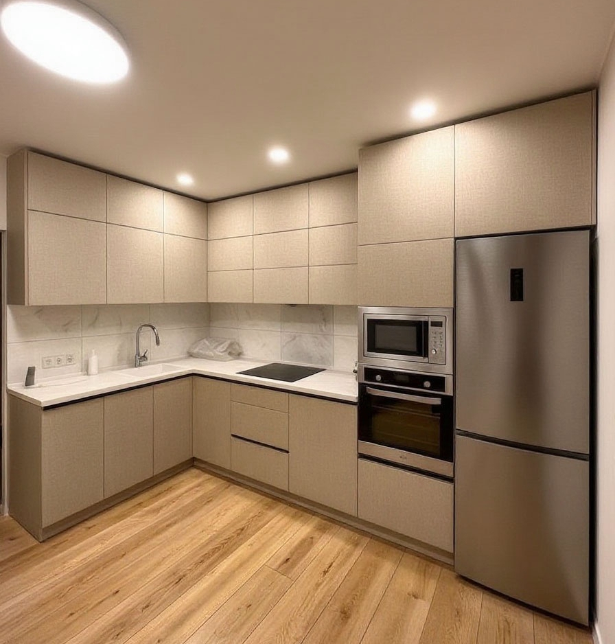 Фото готовой кухни